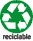 
reciclable
