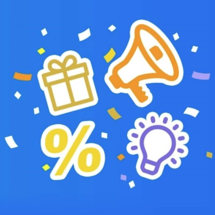 Descuentos, ofertas, regalos y novedades