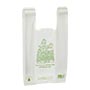 Bolsas biodegradables con asas camiseta