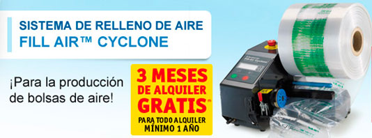 Sistema de relleno de aire Fill air Cyclone