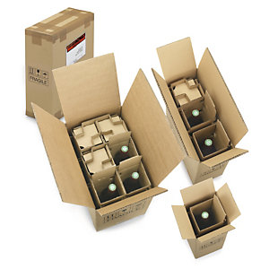 Cajas para enviar botellas vino o cava - Blog