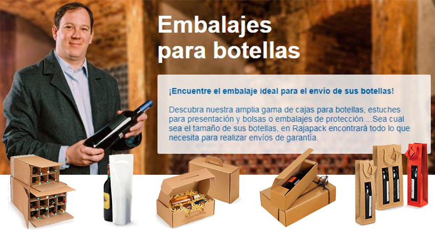 embalajes botellas