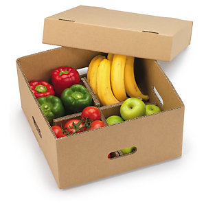 Embalaje para envíos de comida con separadores
