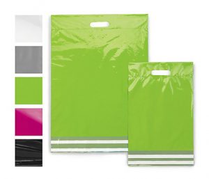 Bolsas opacas para ecommerce con doble banda adhesiva para facilitar las devoluciones