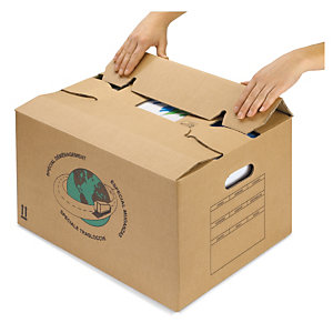 Cajas para mudanza con asas reforzadas