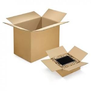 Caja de cartón canal doble a partir de 50 cm de largo RAJA®