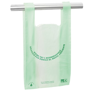 Bolsas ecológicas: Bolsa biodegradable con asas camiseta