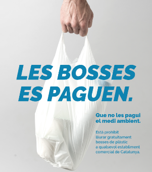 Cartel promocional del Pacto por la Bolsa en Cataluña