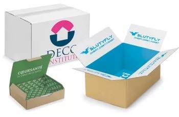 Cajas de cartón de colores personalizadas
