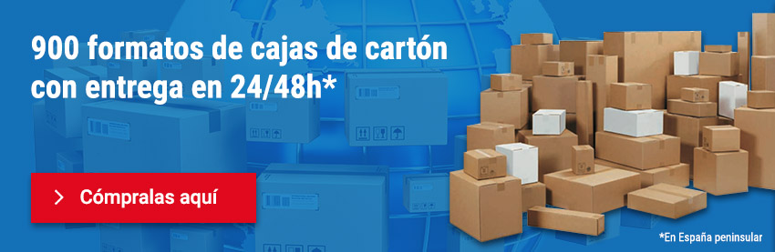 Cajas de cartón a medida y al mejor precio