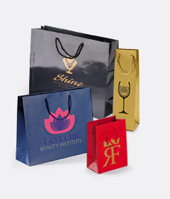 Bolsas personalizadas para envolver regalos sin papel