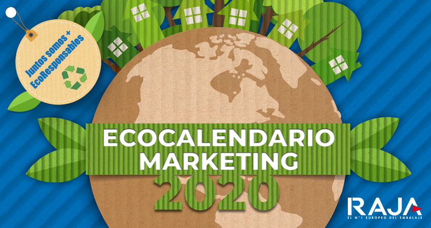 Calendario de Marketing 2020 en Embalajes RAJA