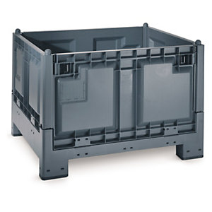 Contenedor-palet de plástico plegable y apilable RAJA®