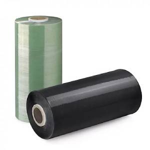 Film estirable 50% reciclado RAJA®para robot filmador/enfardador con freno manual RAJA®