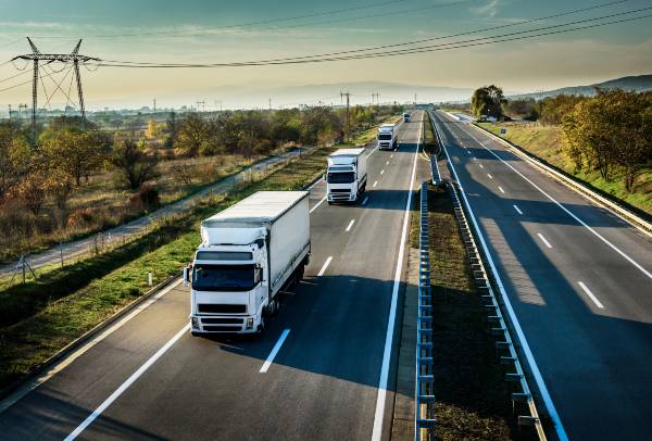 Transporte de cargas por carretera: camiones