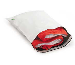 Bolsa de polietileno opaca reciclada