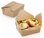 Cajas de comida para llevar en cartón
