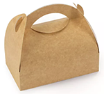 Caja de pastelería con asa