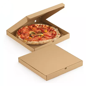 Caja para pizza, envase alimentario de cartón