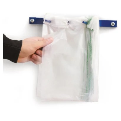 Bolsas compostables en fajo 13 µ con un 50% de plástico reciclado