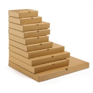 Caja de cartón plana