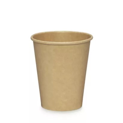Vasos de papel kraft