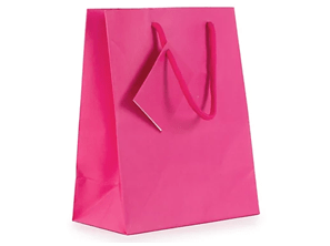 Bosa charol rosa para San Valentín