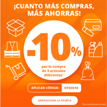RAJA Cuanto más compras, más ahorras en Rajapack.es